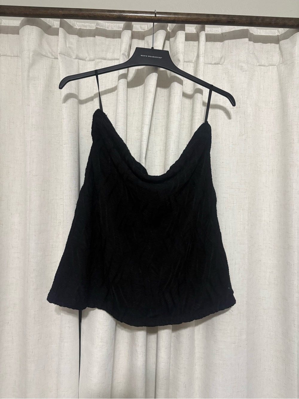 torrid Black strapless shirt
